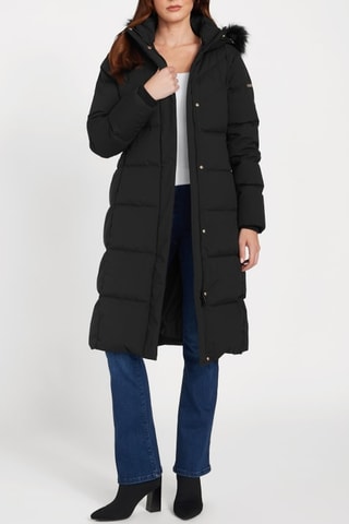 Blusão comprido Sandra - Preto