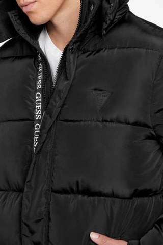 Gewatteerde Jas - Zwart