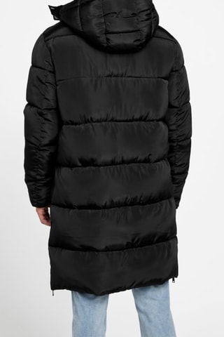 Gewatteerde Jas - Zwart