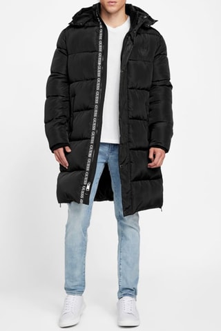 Gewatteerde Jas - Zwart