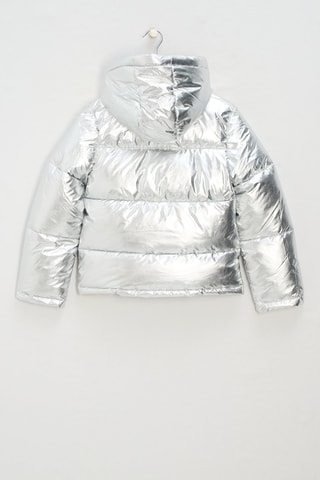 Doudoune à capuche - Argenté