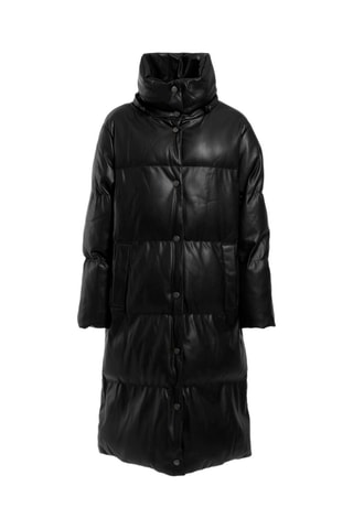 Doudoune longue Noir