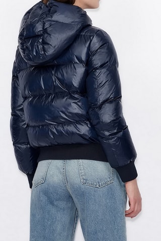 Anorak con capucha - Azul marino