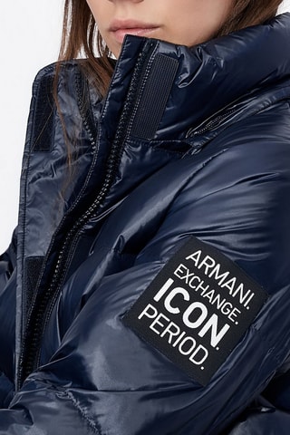 Anorak con capucha - Azul marino