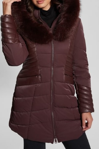 Anorak con capucha Oxana - Burdeos