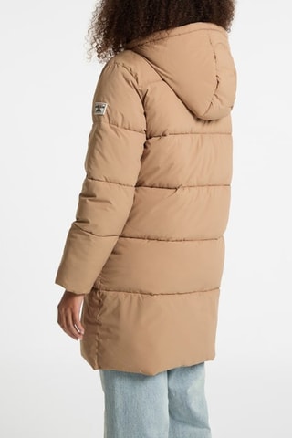 Anorak con capucha - Beige