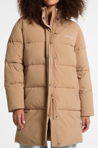 Anorak con capucha - Beige
