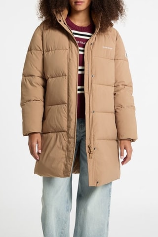 Anorak con capucha - Beige