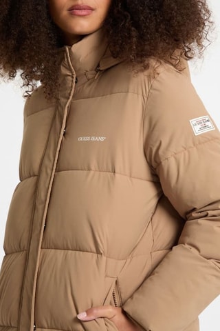 Anorak con capucha - Beige