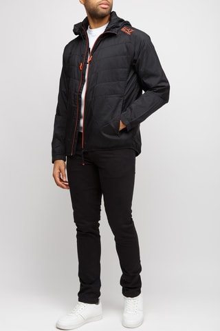 Doudoune à capuche - Noir - EA7