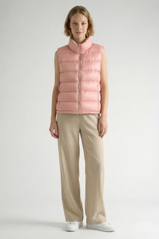 Doudoune réversible sans manches Sheila - Rose