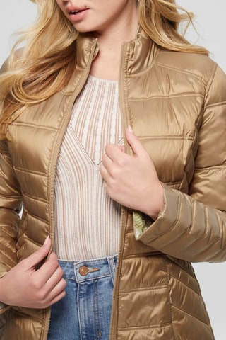 Anorak largo reversible - Beige