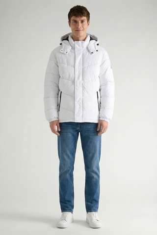 Doudoune à capuche Chalo - Blanc