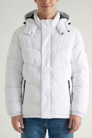 Doudoune à capuche Chalo - Blanc