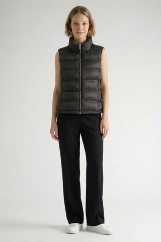 Chaleco reversible Sheila - Negro