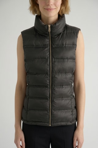 Chaleco reversible Sheila - Negro