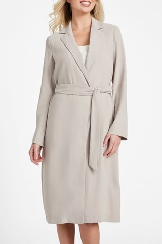 Gilet long - Taupe