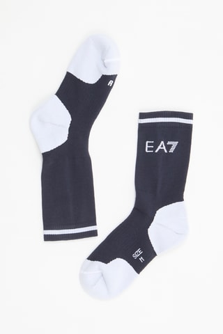 Chaussettes - Bleu marine et blanc - EA7