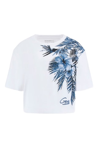 T-shirt - Azul-escuro e branco