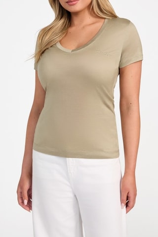 T-shirt - Verde-azeitona