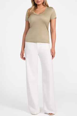 T-shirt - Verde-azeitona