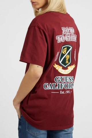 T-shirt regular - Bordeaux