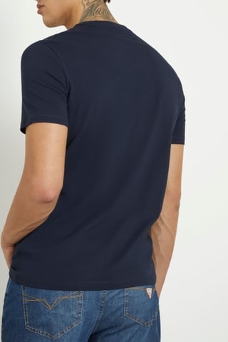 T-shirt slim - Bleu marine