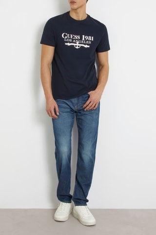 T-shirt slim - Bleu marine