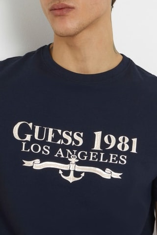 T-shirt slim - Bleu marine