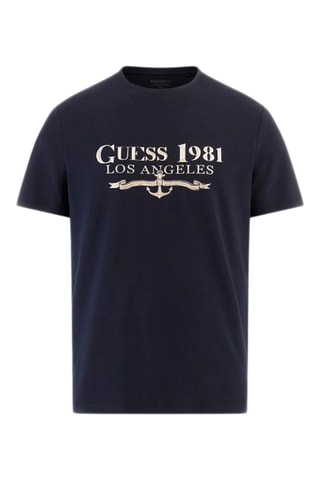 T-shirt slim - Bleu marine