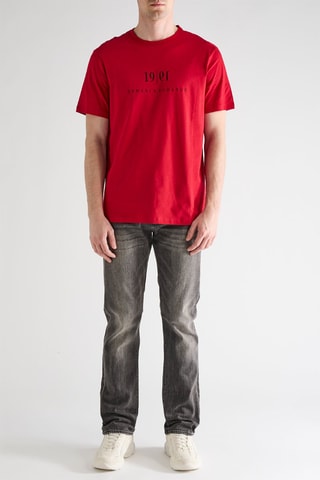 Camiseta - Rojo y negro