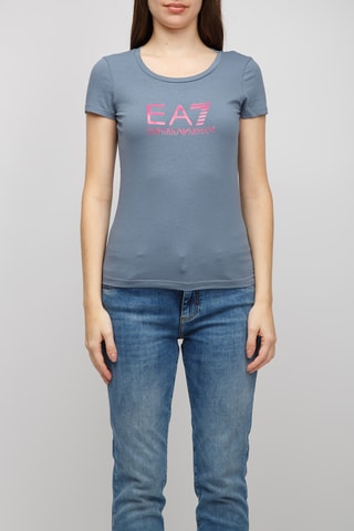 Camiseta - Azul grisáceo