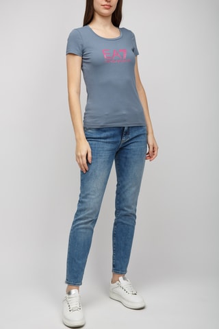 Camiseta - Azul grisáceo