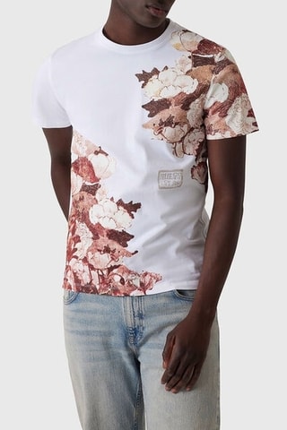 T-shirt Flower - Blanc