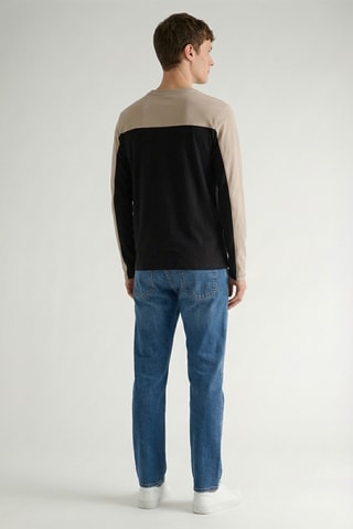 T-shirt Rey - Beige et noir