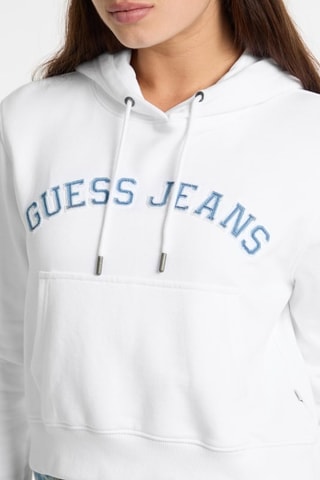 Sweat com capuz - Branco