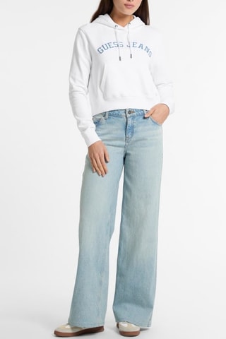 Sweat com capuz - Branco