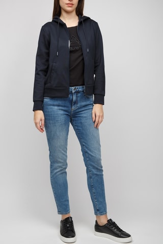 Sudadera con capucha - Azul marino