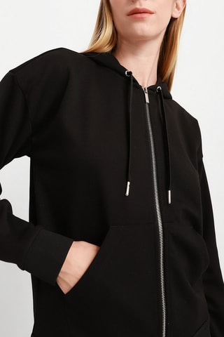 Sudadera con capucha - Negro