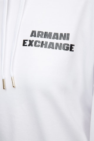 Sudadera con capucha - Blanco y negro