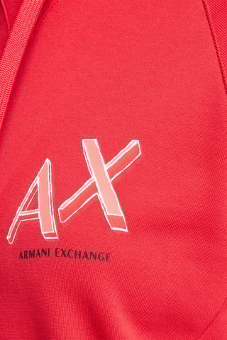 Sudadera con capucha - Rojo