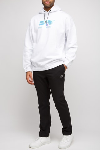 Sweat à capuche - Blanc - EA7