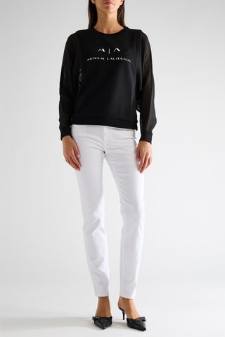 Sudadera bimateria - Negro