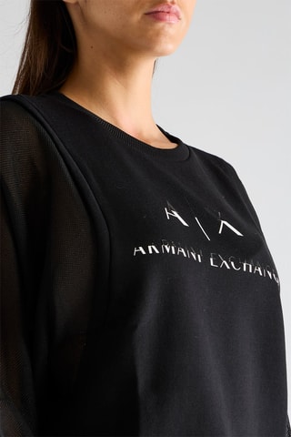 Sudadera bimateria - Negro