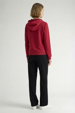 Sweat com capuz Alice - Vermelho