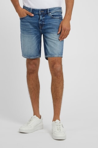 Spijkershort - Blauw