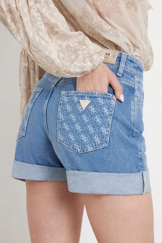 Short vaquero Dolores - Azul cobalto