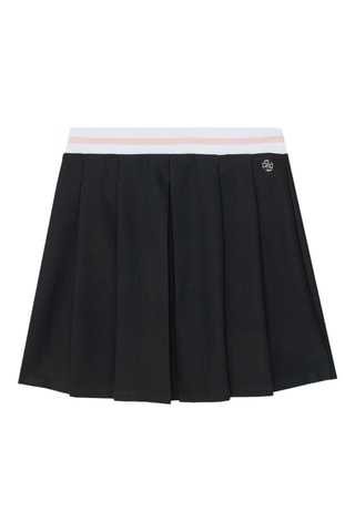 Jupe plissée Punto Milano - Noir