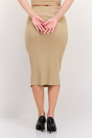 Jupe fourreau Ina - Beige