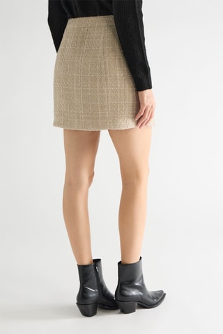 Minifalda Zoe - Beige
